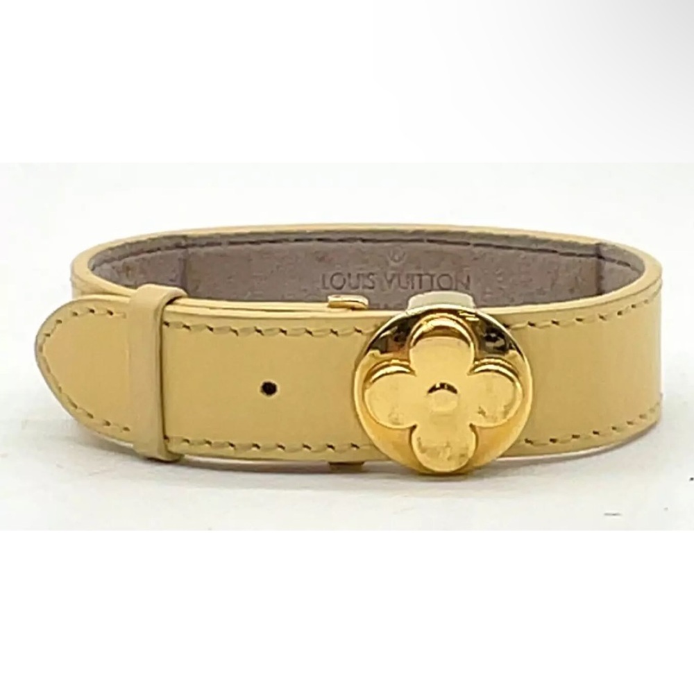 Louis Vuitton Cream leather Bracelet FULL Inclusion - Picture 10 of 16